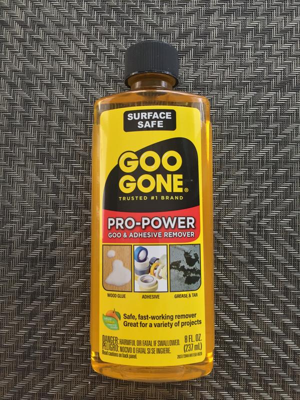 Goo Gone Pro Power Cleaner 8oz Pour, Removes Toughest Stains & Messes, Professional Grade Adhesive Remover, Scented Liquid