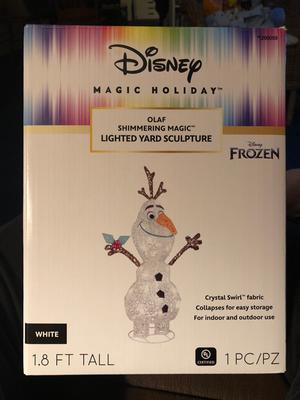 Disney Olaf fashion From Frozen 2021 Lowes Exclusive Blow Mold-Free Shipping