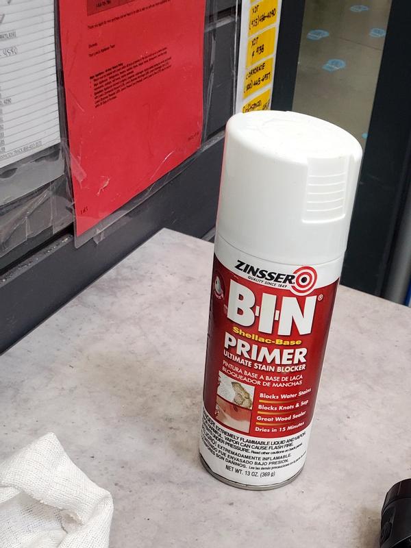 Shop Zinsser BIN Interior/Exterior Multi-purpose Shellac Wall and ...