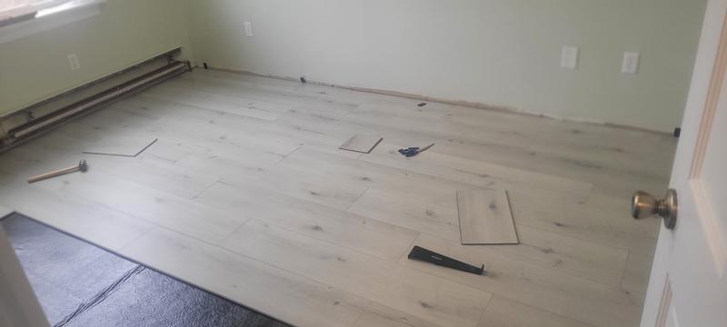 Nouveax Harborside 20-mil x 9-1/2-in W x 48-in L Waterproof Interlocking Luxury Vinyl Plank Flooring