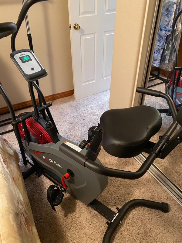 Body rider upright fan exercise online bike