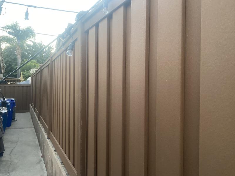 Trex Fencing 0.27-ft H x 0.17-ft W 4-Pack Black Privacy Composite Fence Panel