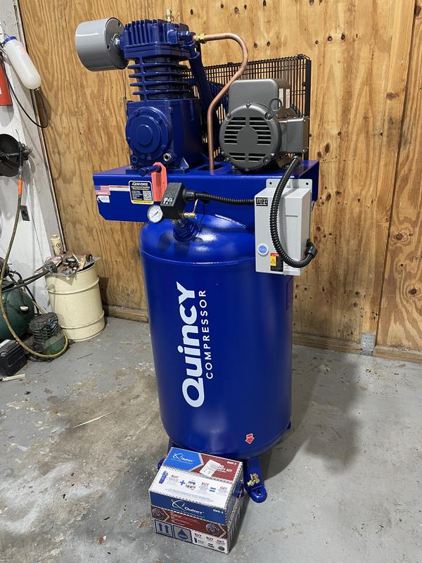 Quincy 80 deals gallon air compressor