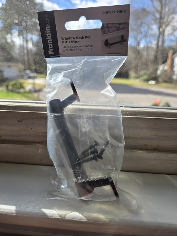 Franklin Brass 3.39-in Black Die-cast Sliding Window Sash Lift in the ...