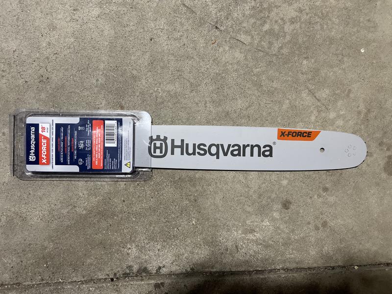 Husqvarna X-Force 18-in Chainsaw Bar in the Chainsaw Bars department at  Lowes.com