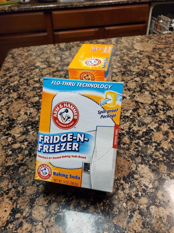 Arm & Hammer Baking Soda Fridge-n-freezer Odor Absorber - 14oz : Target