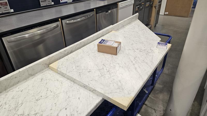 Formica Calacatta Cava 5018-11 Satin Touch Finish 4X8 180FX Countertop Grade Laminate Sheet