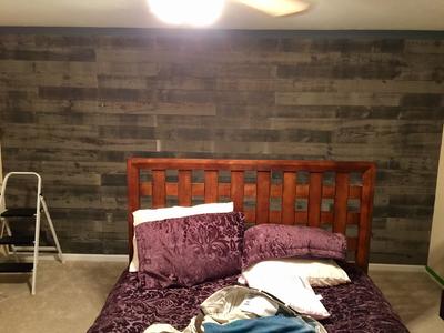 Timberwall Wooden Pallet Pine Wood Wall Plank Kit (Coverage Area