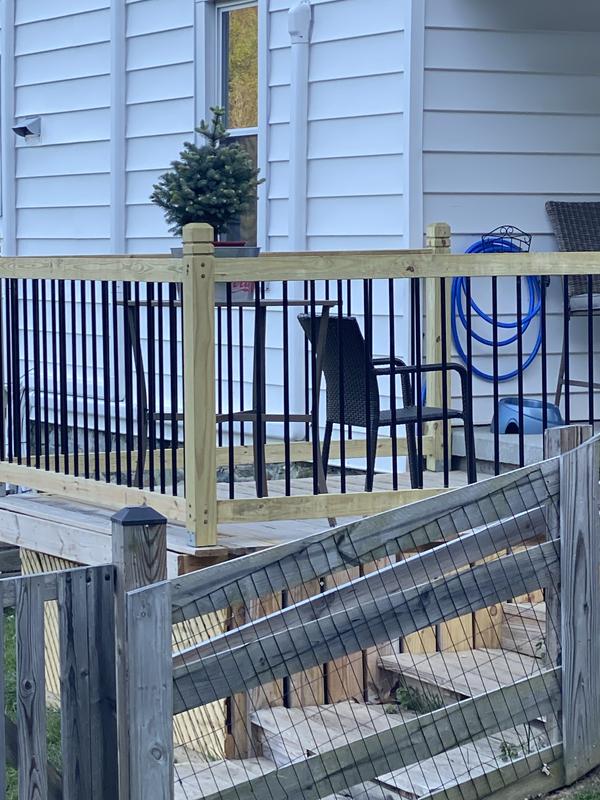 CKE 100 Pack 32" Round Aluminum Deck Balusters, 3/4" Diameter - View #4