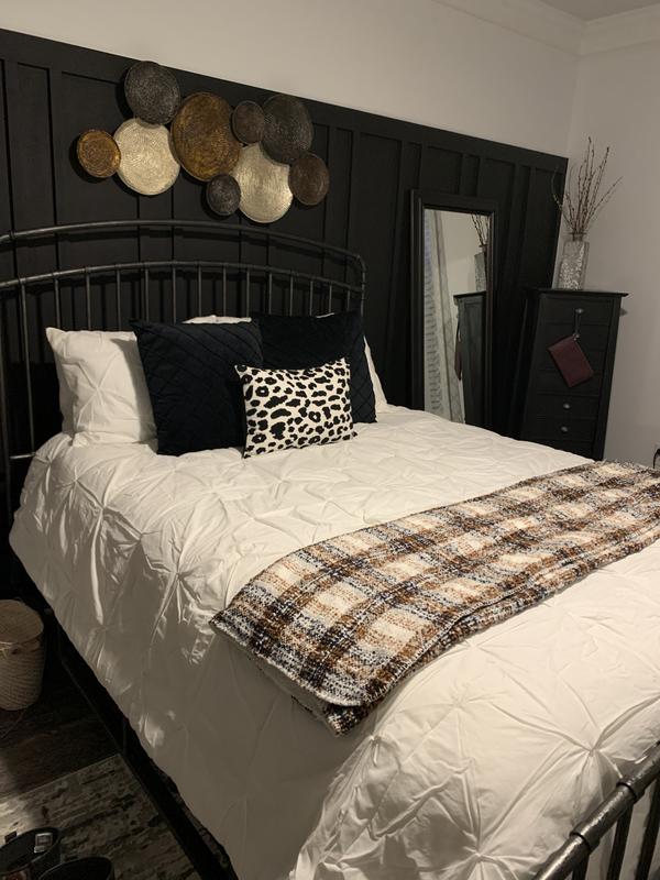 allen + roth Cassley 3-Piece White Full/Queen Comforter Set 2000003858 ...
