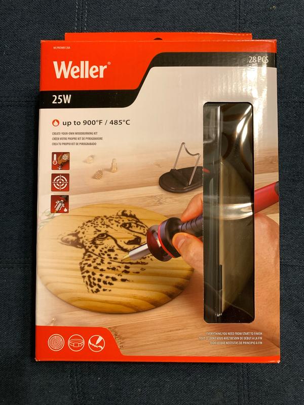 Weller Create Your Own Wood Burning Project Soldering Iron Kit, 28 Piece