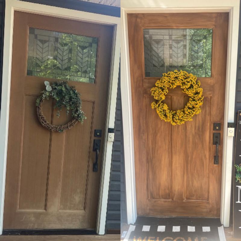 Giani English Oak Wood Look Kit For Front Doors Giani, 42 OFF