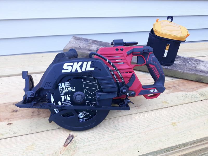 SKIL 20 volt 7 1 4 in Cordless Circular Saw Kit 2 Batteries and Charger Included CR5429B 20 at Lowes