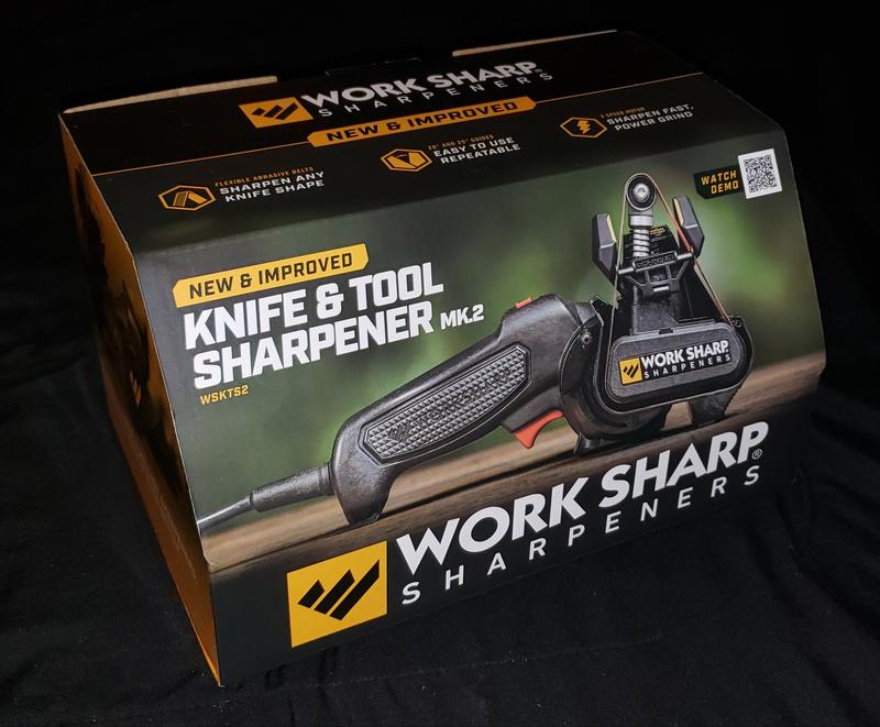 Work Sharp Knife and Tool Sharpener Mk.2 What's in the box 