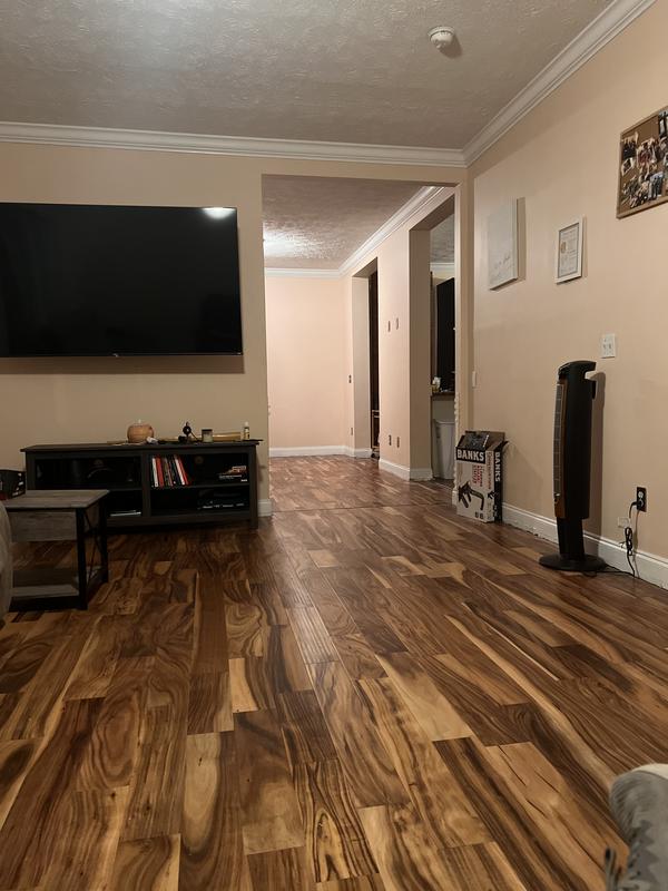 CoreLuxe Ultra 8mm x 5, 6, 7 Tobacco Road Acacia Waterproof Rigid Vinyl  Plank Flooring Multi-Width and Length