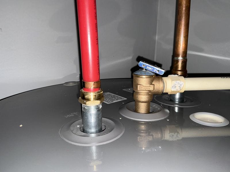 ★☆yu☆★ Utilitech Water Heater Pressure Relief Valve in the Water