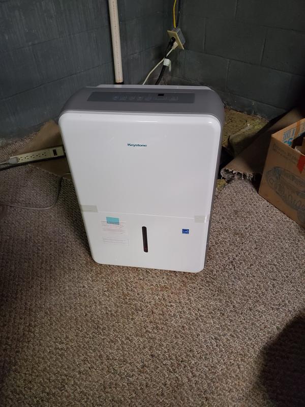 Keystone 50 Pints Console Dehumidifier for Rooms up to 4500 Cubic