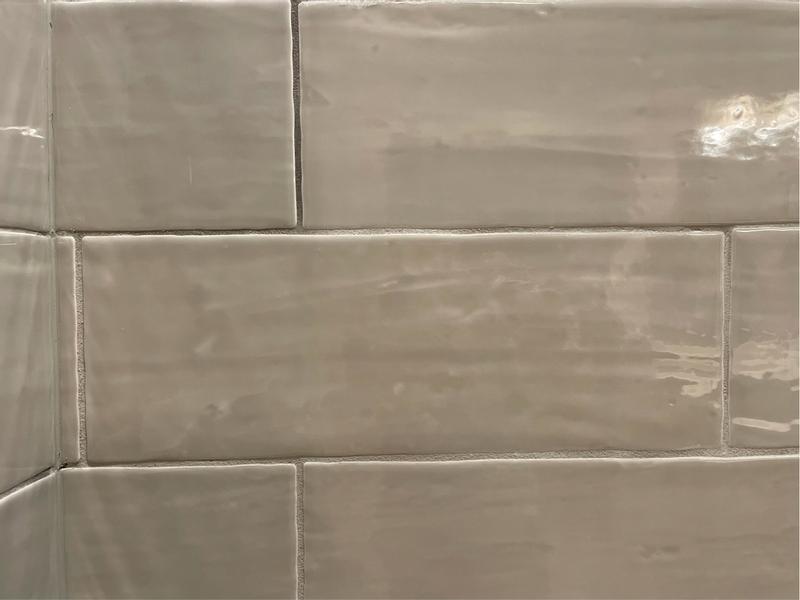 Boutique Ceramic Boutique Crafted Greige 5x14 5-in x 14-in Glazed Ceramic Subway Wall Tile