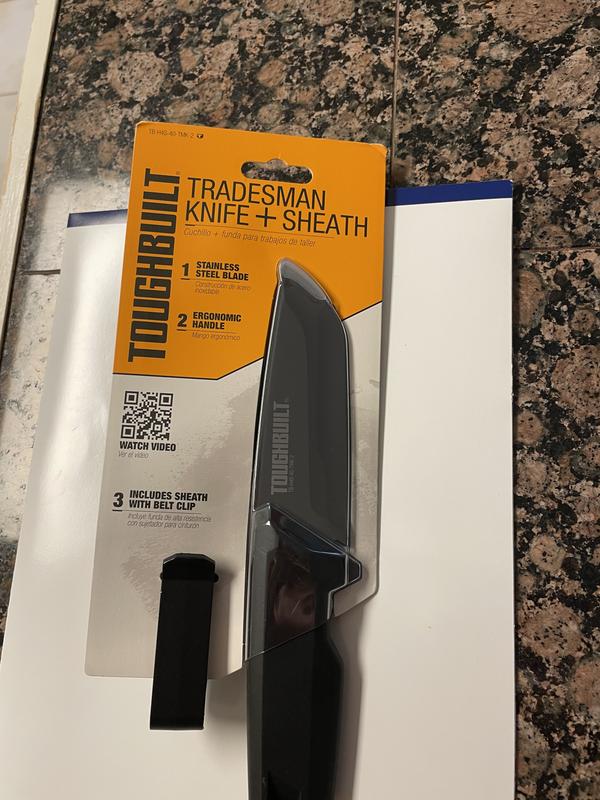 Tradesman Knife + Sheath — TOUGHBUILT