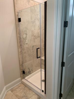 Free Standing Shower Screen 39½ x 76¾ , SKU: LB00112