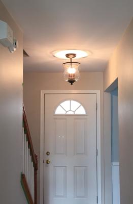 allen + roth Yately 8.63-in Aged Bronze 3 -Light Warm White Semi-flush ...