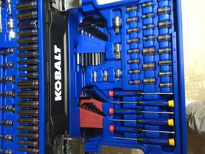 439 piece store kobalt tool set