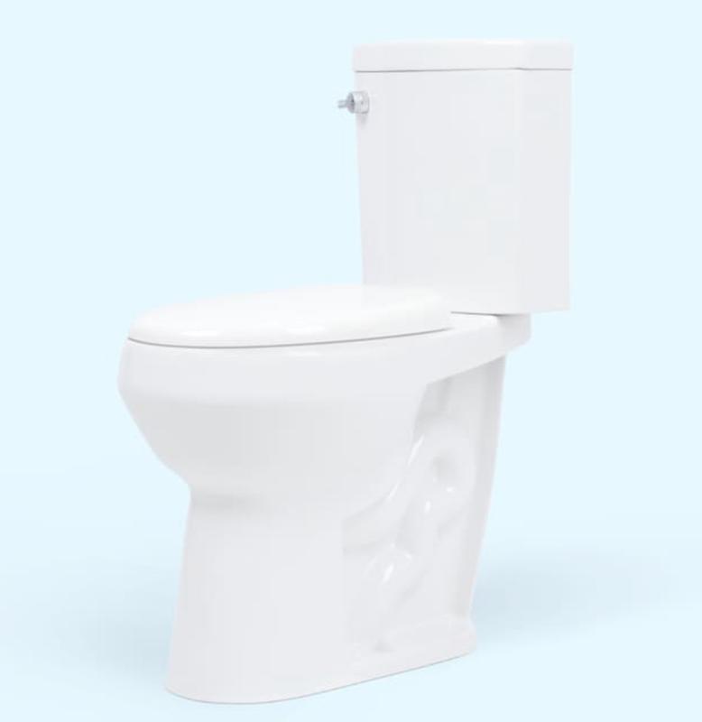 KOHLER Highline White Elongated Tall Height 2-piece WaterSense