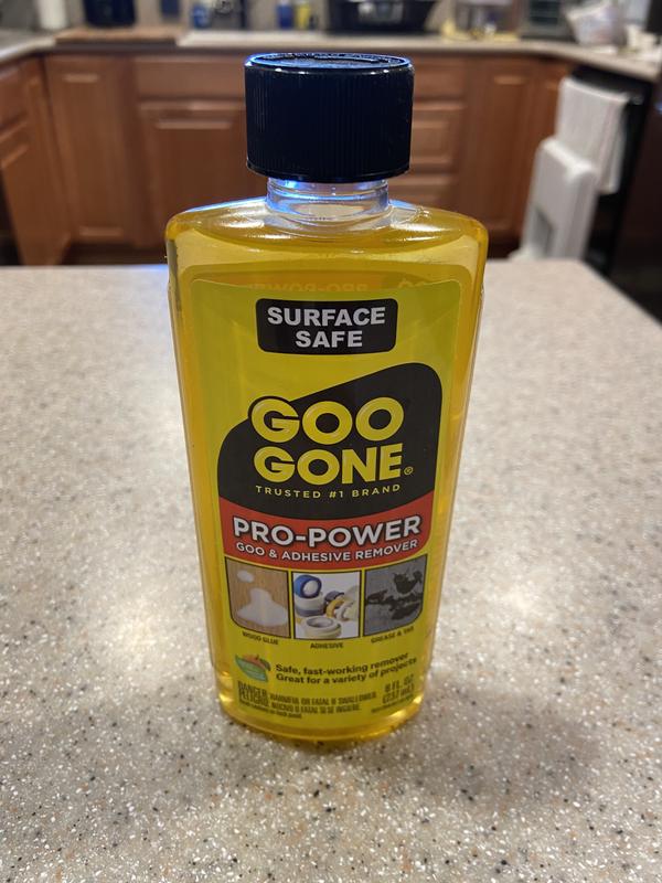  Goo Gone Pro-Power - 16 Fl Oz (Pack of 1) - Professional  Strength Adhesive Remover, Spray Pump, Yellow : Automotive