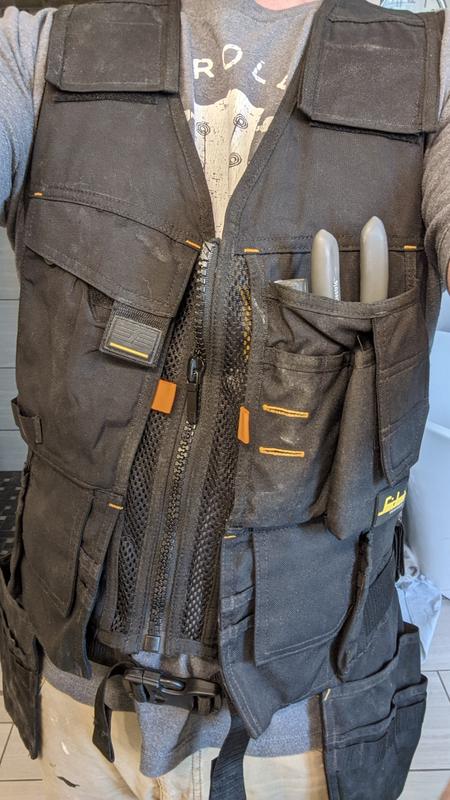 Snickers Workwear Allround Work Tool Vest, XL (Model: U4250XL), Black - 5