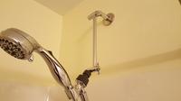 Delta 0 5 In Chrome Universal Shower Arm Mount At Lowes Com
