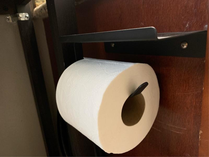 Giagni Stainless Steel Wall Mount Single Post Toilet Paper Holder at