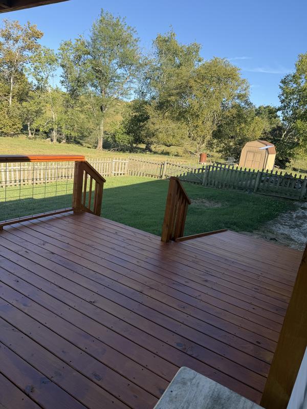 Valspar Cilantro Semi-transparent Exterior Wood Stain and Sealer (1 ...