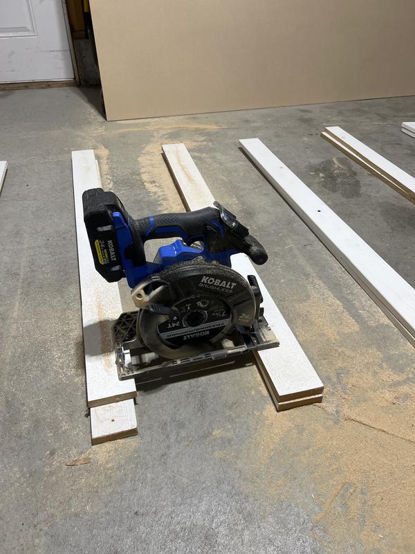 Kobalt track store saw