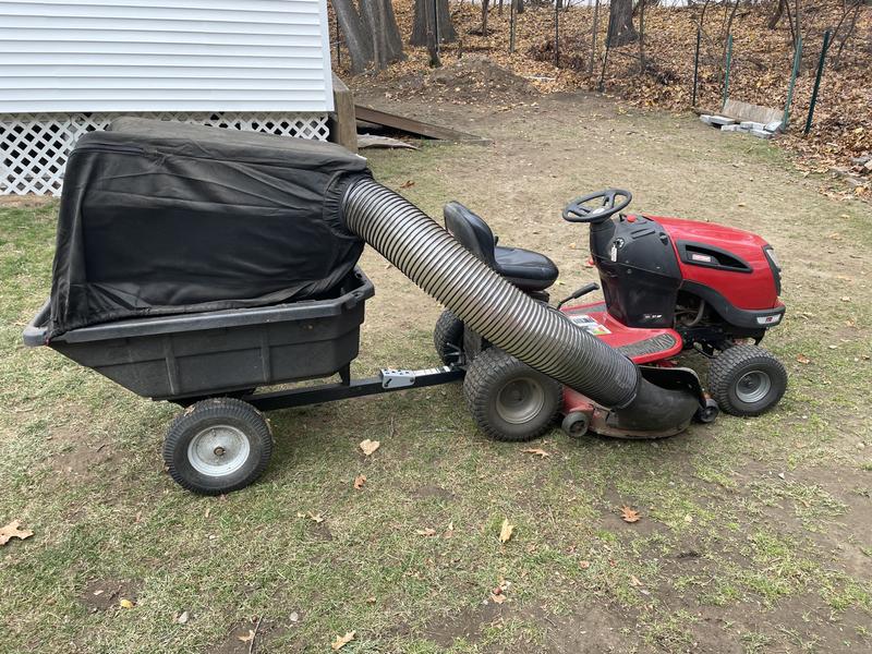 Craftsman mower leaf collector new arrivals