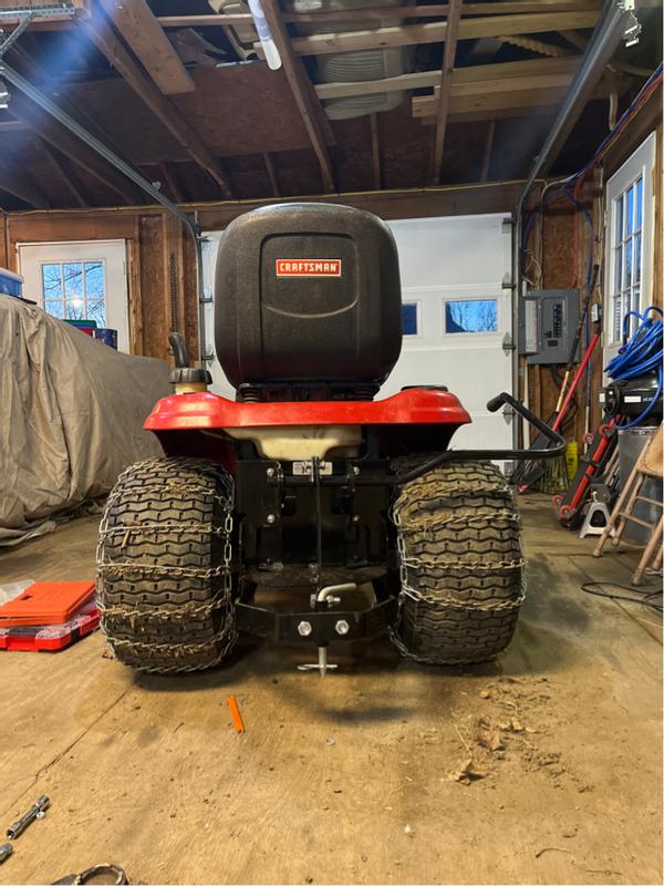 CRAFTSMAN Sleeve Hitch Sleeve Hitch in the Riding Lawn Mower