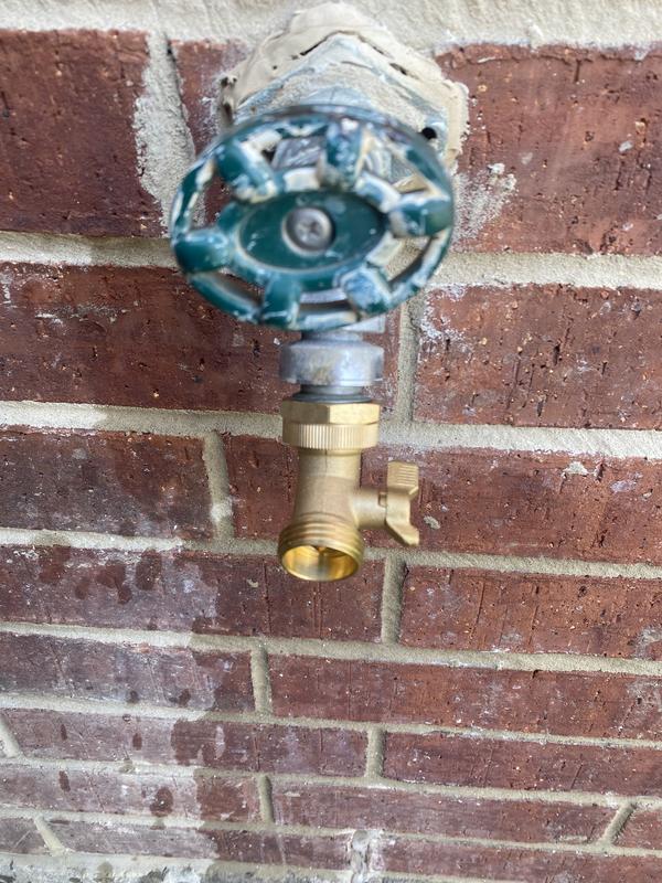 Morvat 1-1/2-ft 3/4 -in Inlet x 3/4 -in Outlet Brass Water inlet hose ...
