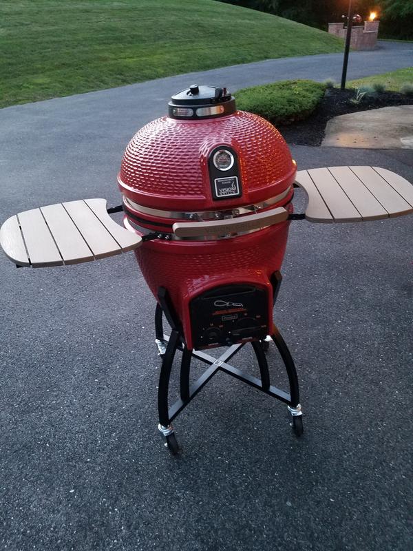 Vision Kamado Ceramic Grill With Accessories From Percy Guidry'