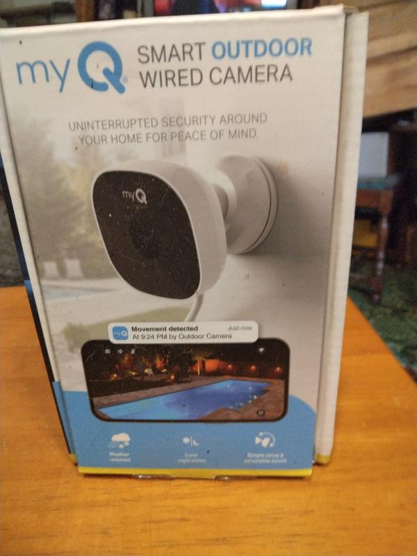 Chamberlain myQ Smart Secure Outdoor 1-Channel 1-Camera 1080P Plug-in ...