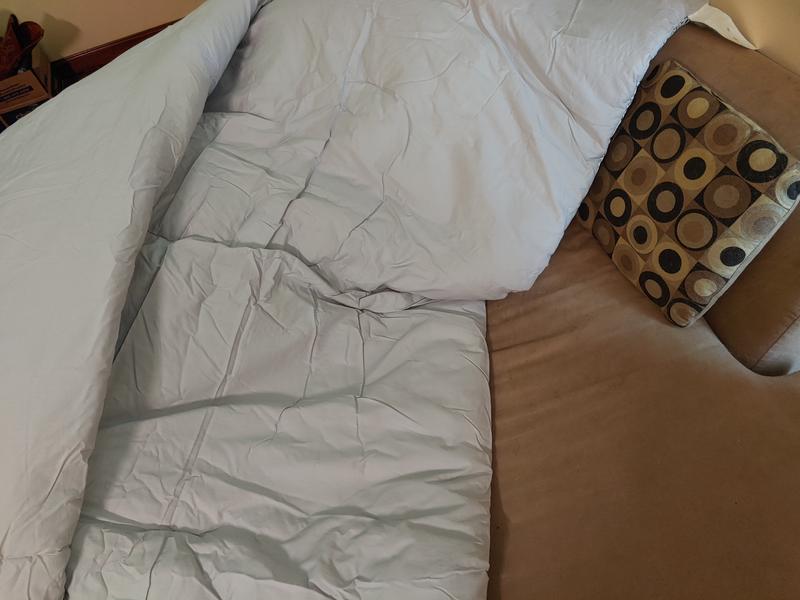 allen + roth Abberly Full/Queen 3 pc comforter set Light Gray Geometric ...