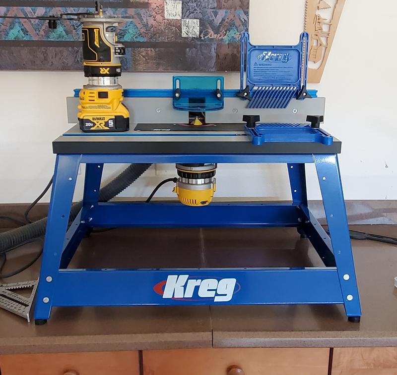 Kreg 12 Amps Adjustable Aluminum Router Table PRS2100 at Lowes.com