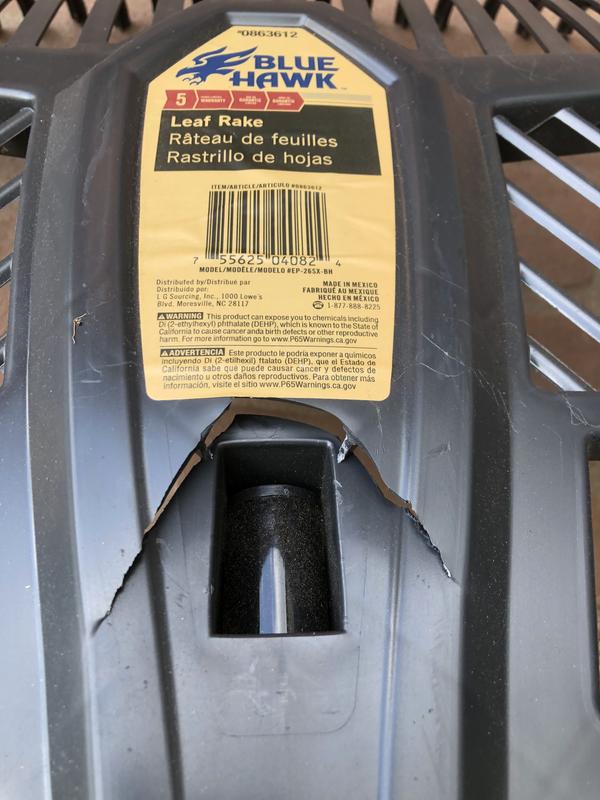 Blue Hawk 26-in Leaf Rake at Lowes.com