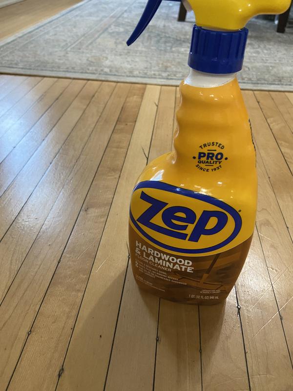 Zep Hardwood and Laminate Cleaner, 1 Gal Bottle - ZPEZUHLF128EA