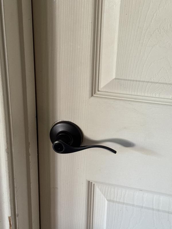 Kwikset Balboa Venetian Bronze Exterior Keyed Entry Door Handle