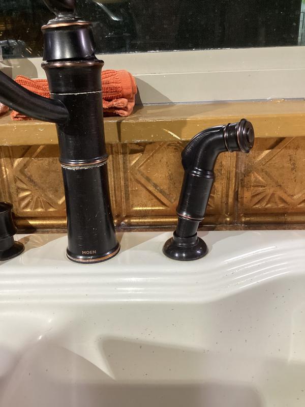 Moen Muirfield Mediterranean Bronze Faucet Side Spray Assembly