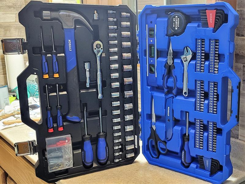 Kobalt 121 piece household 2024 tool set