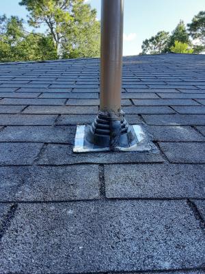 Silicone Boot Oatey Retro Master Roof Flashing 1/4-in To 4-in X