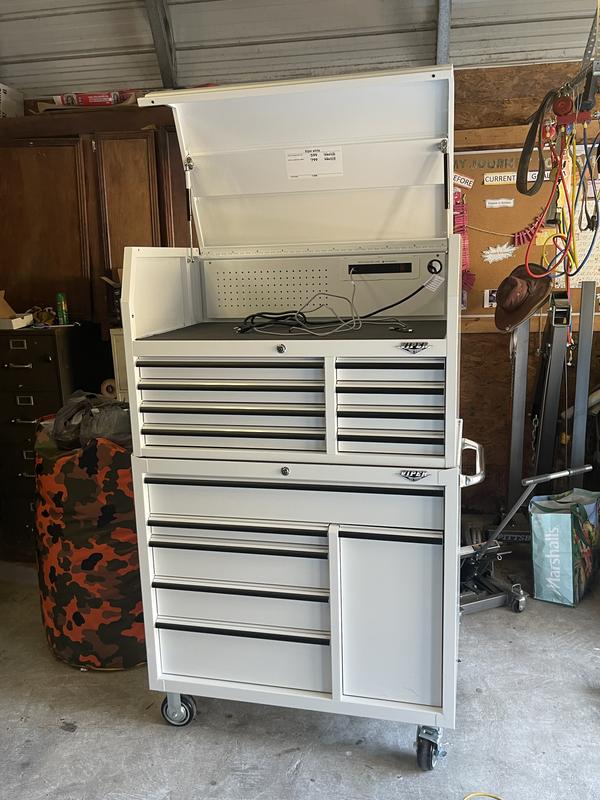 Viper Tool Storage 41-Inch 8-Drawer, Steel Top Chest, Sonic Gray