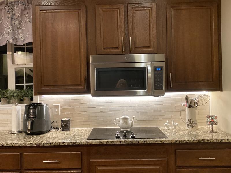 American Olean Genuine Stone Cream Swirl 11-in x 14-in Honed