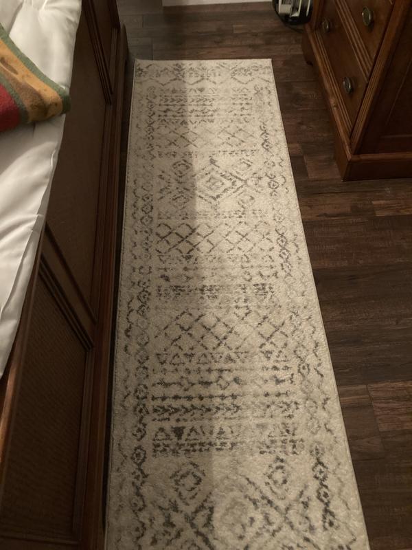 Safavieh Tulum Grady 10 X 13 (ft) Ivory/Navy Indoor Distressed/Overdyed ...