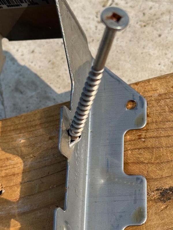 Simpson Strong-Tie LUS 2-in x 8-in Single 18 -Gauge ZMAX